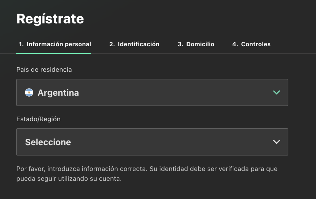 Registrate en Winng Bet365 Argentina